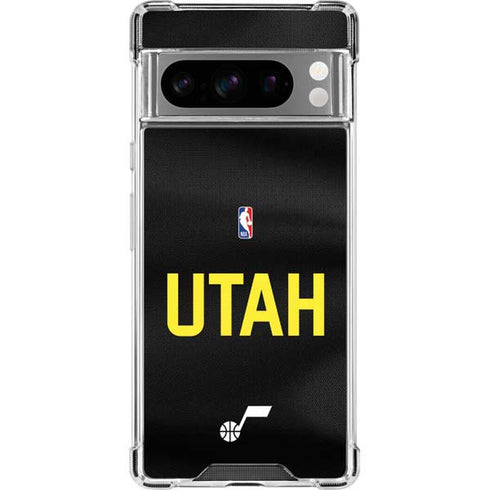 NBA Utah Jazz Jersey Google Pixel 8 Pro Clear Case
